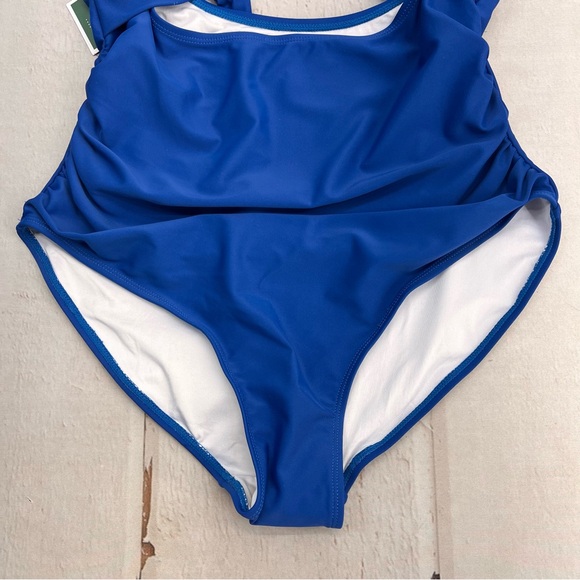 NWT Women's One Piece Swimsuits Tummy Control Cutout High Waisted Bathin… - Picture 9 of 17
